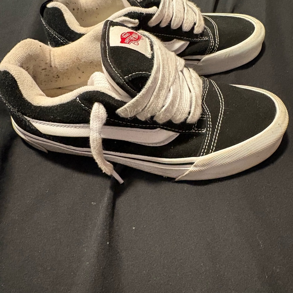 Vans Kids Classic Black and White Sneakers - Picture 5 of 16